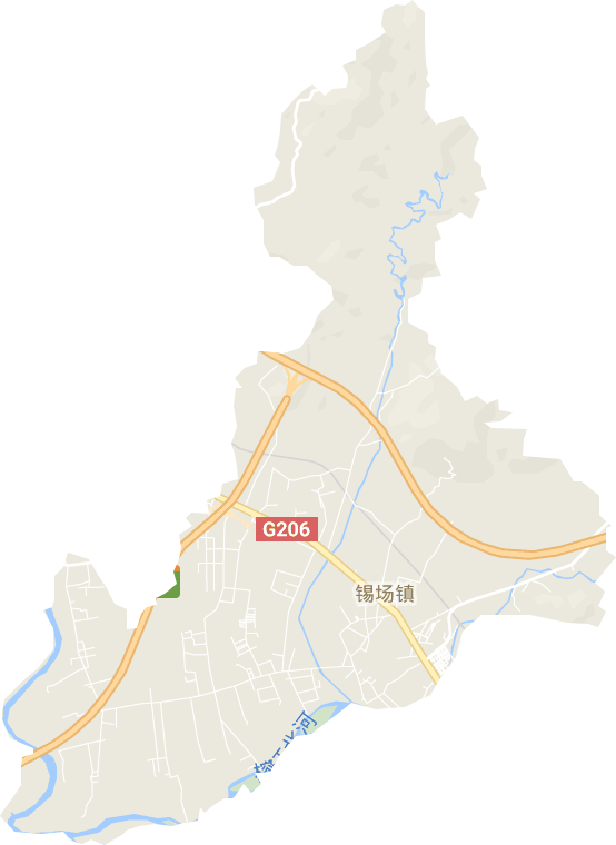 锡场镇电子地图