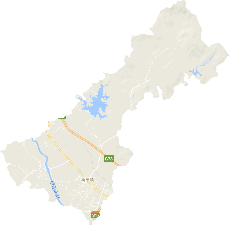 新亨镇电子地图