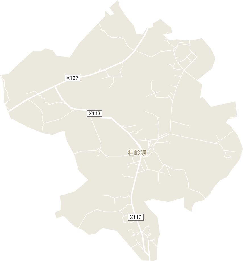 桂岭镇电子地图