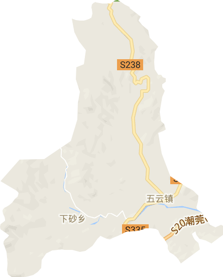 五云镇电子地图