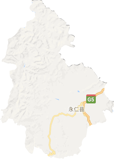 永仁县电子地图