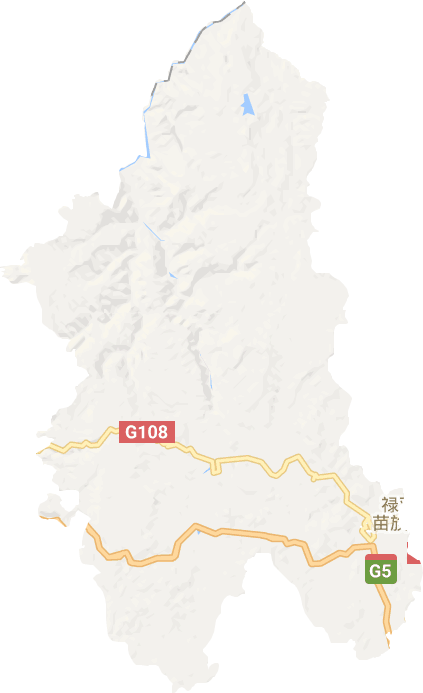 武定县电子地图