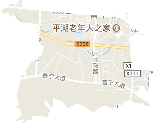 流沙西街道电子地图