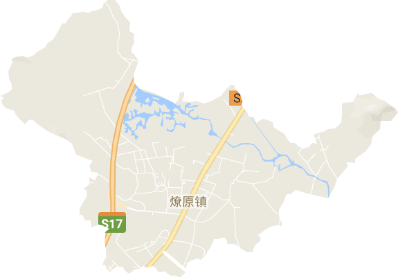 燎原街道电子地图