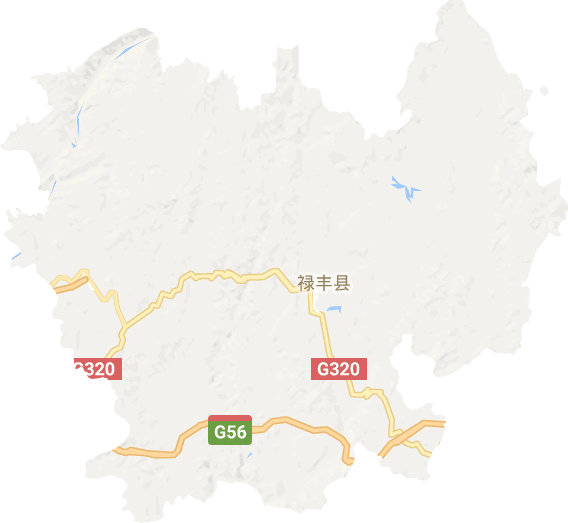 禄丰市电子地图