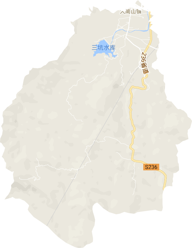 大南山街道电子地图