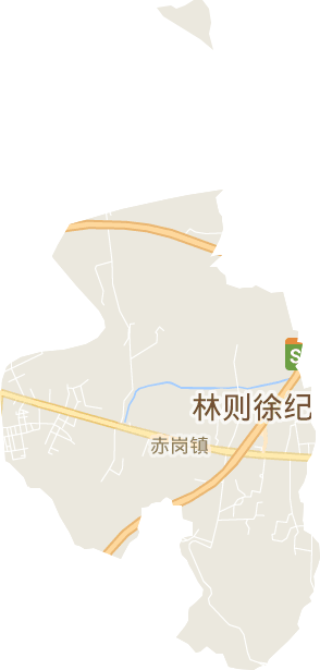 赤岗镇电子地图