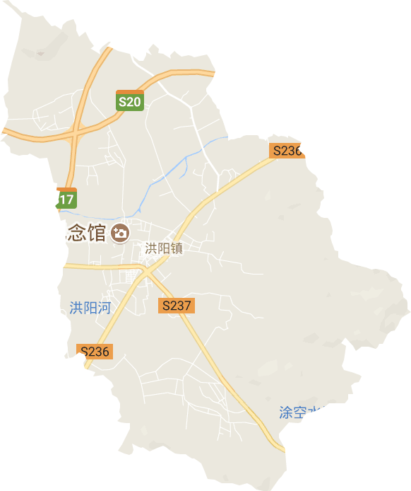 洪阳镇电子地图