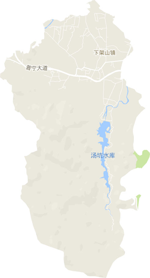 下架山镇电子地图