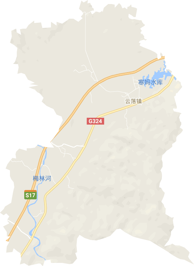 云落镇电子地图