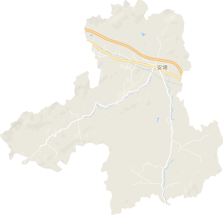 安塘街道电子地图