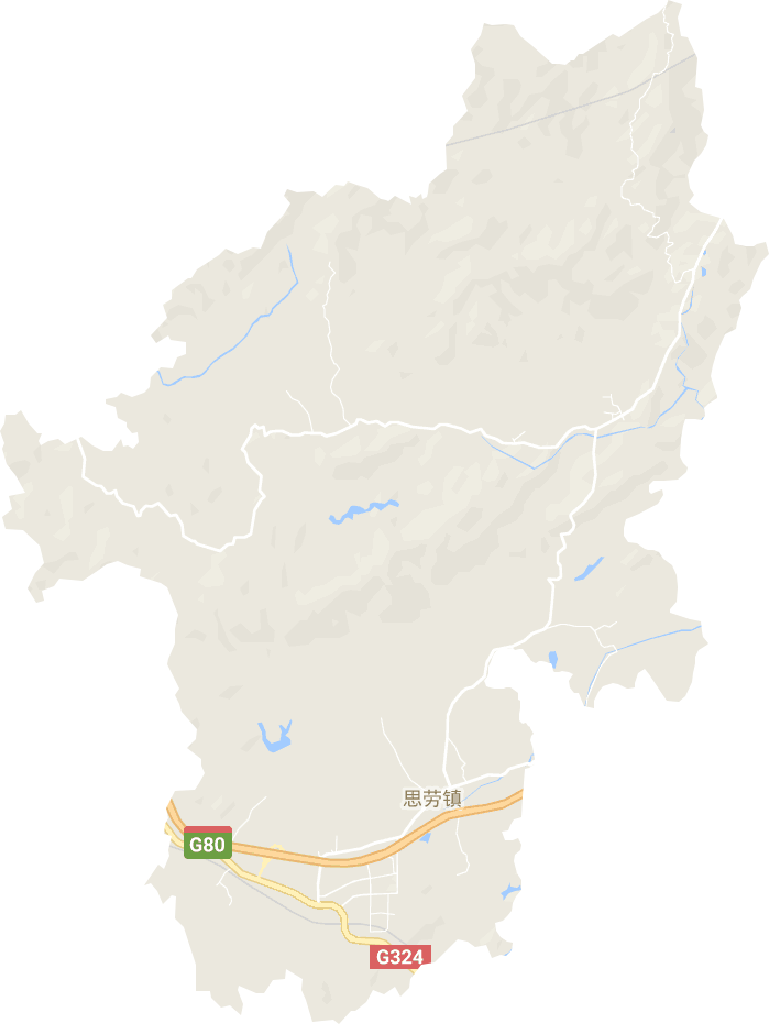 思劳镇电子地图