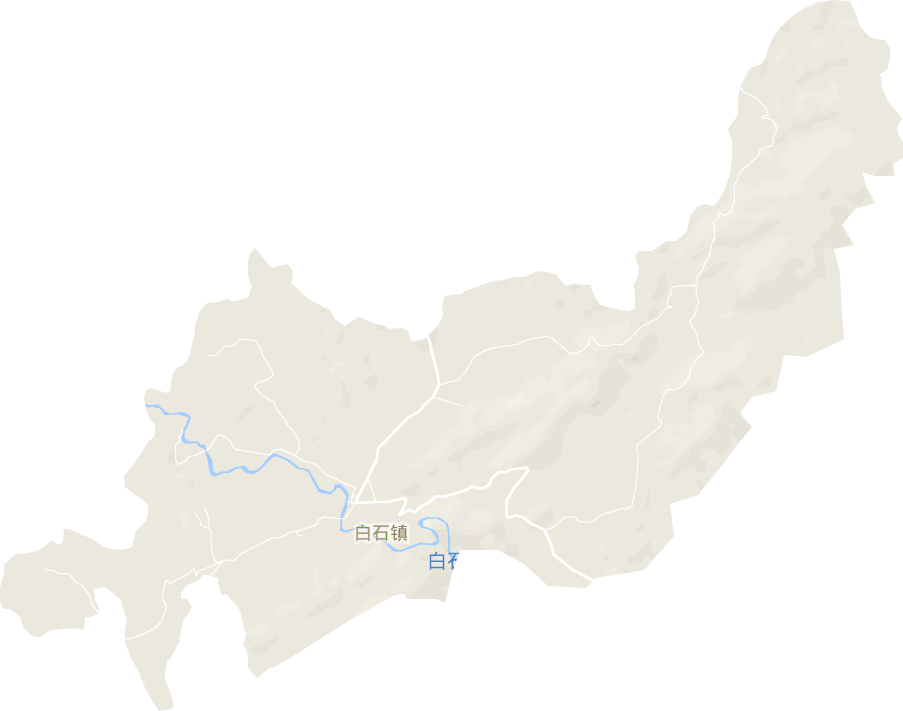 白石镇电子地图