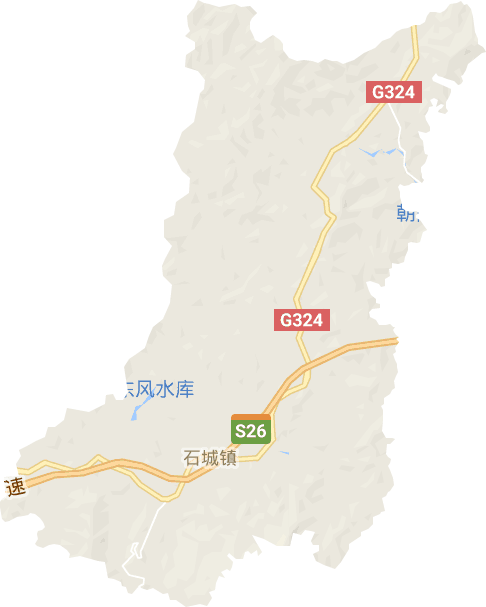 石城镇电子地图