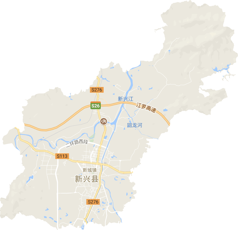 新城镇电子地图