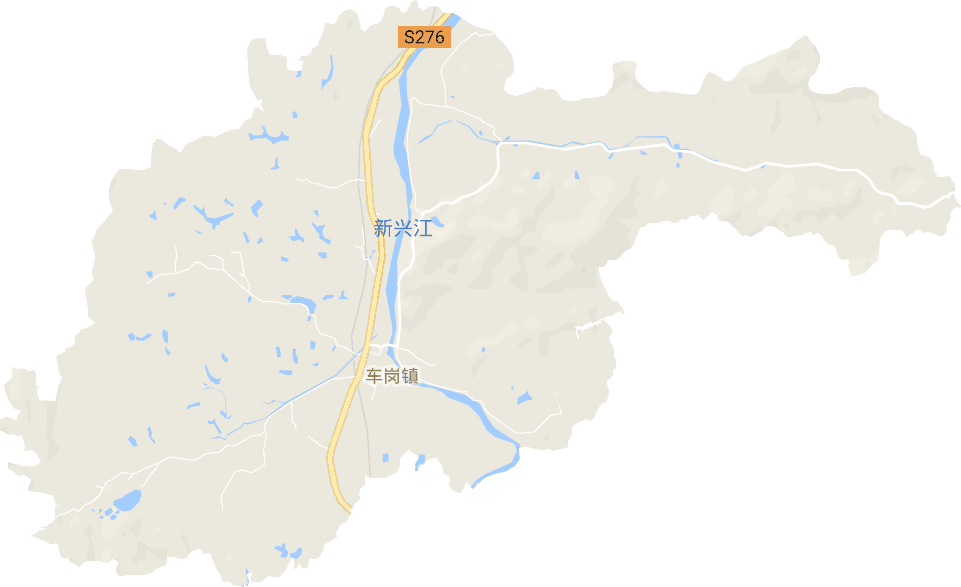 车岗镇电子地图