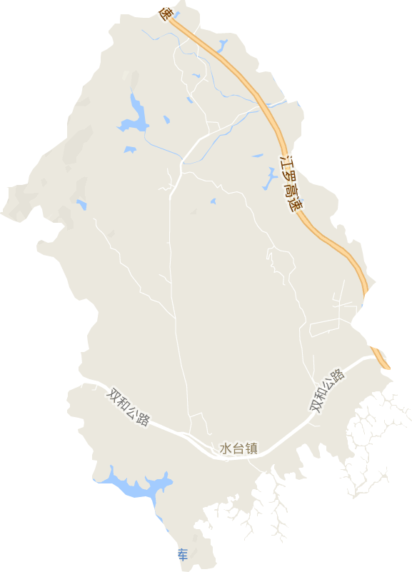 水台镇电子地图