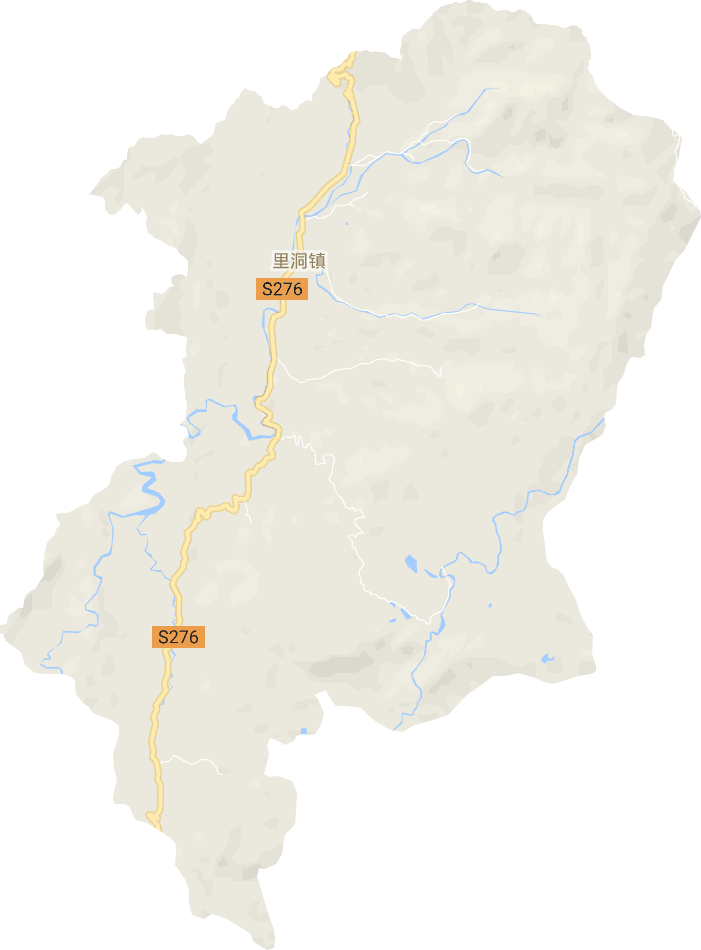 里洞镇电子地图
