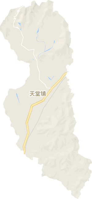天堂镇电子地图