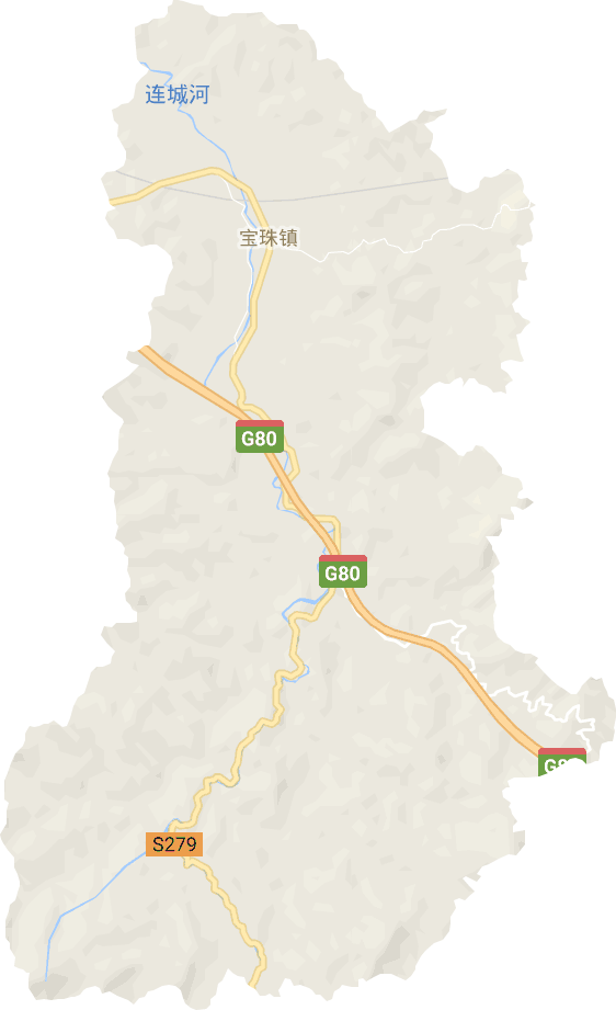 宝珠镇电子地图