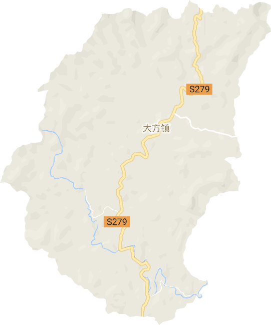 大方镇电子地图