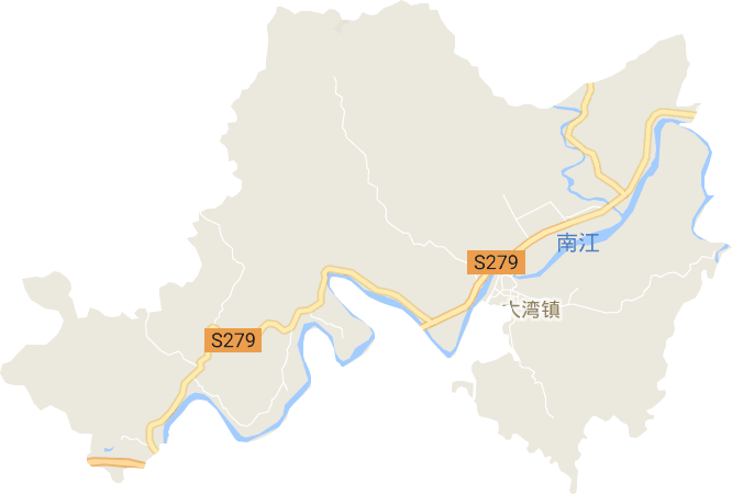 大湾镇电子地图