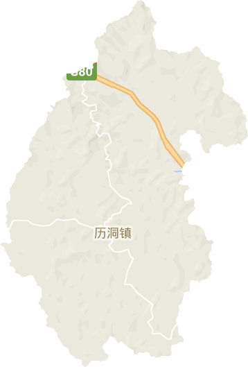 历洞镇电子地图