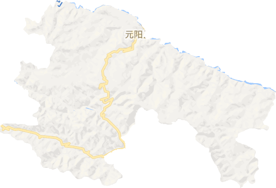 元阳县电子地图
