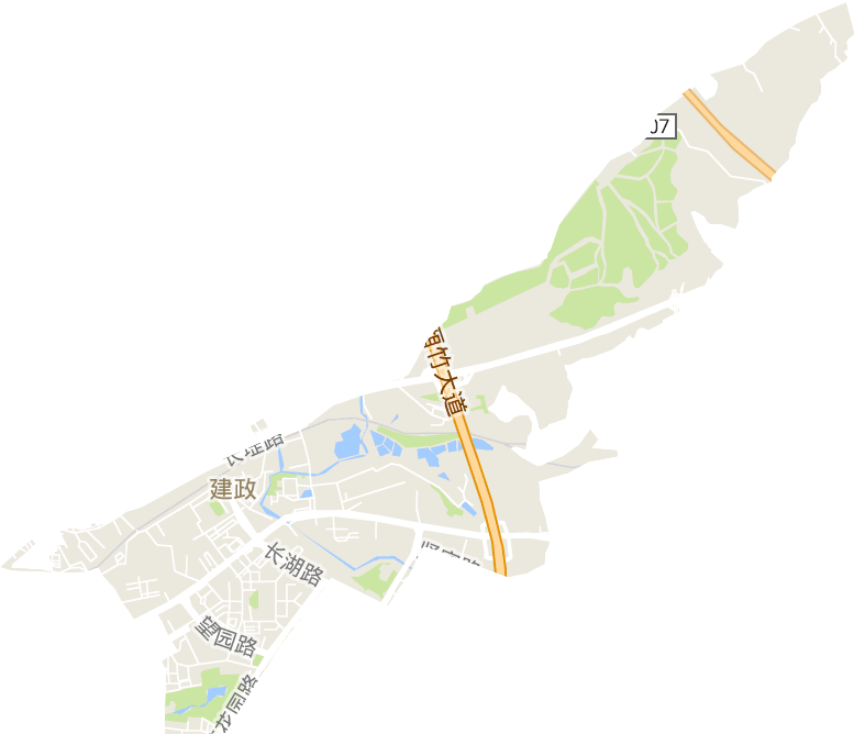 建政街道电子地图