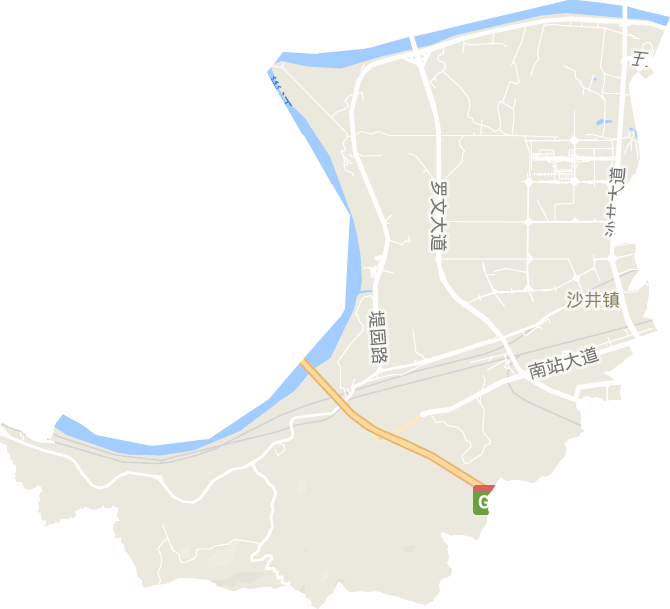 沙井街道电子地图
