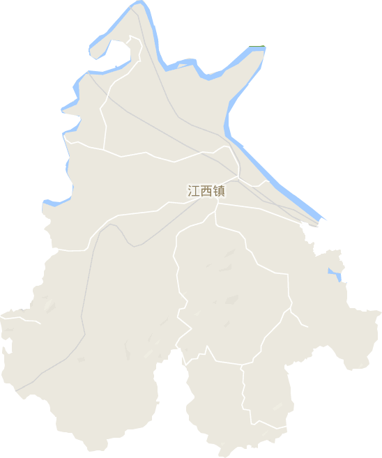 江西镇电子地图