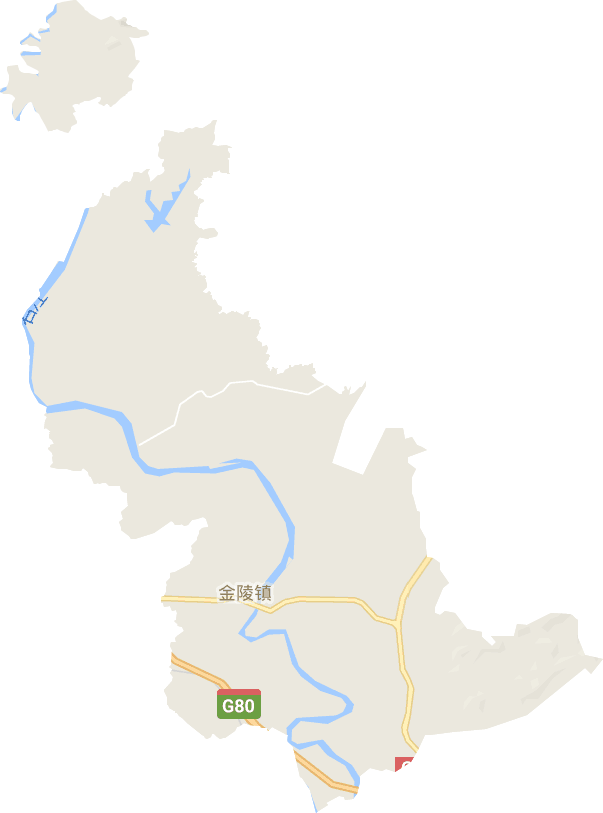 金陵镇电子地图