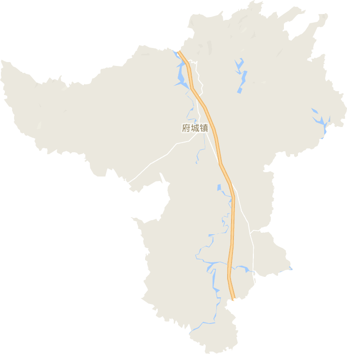 府城镇电子地图