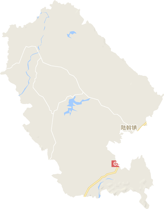 陆斡镇电子地图