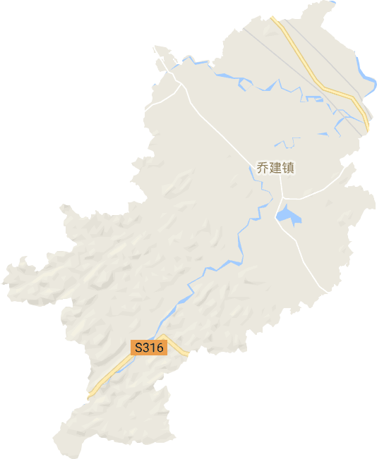 乔建镇电子地图