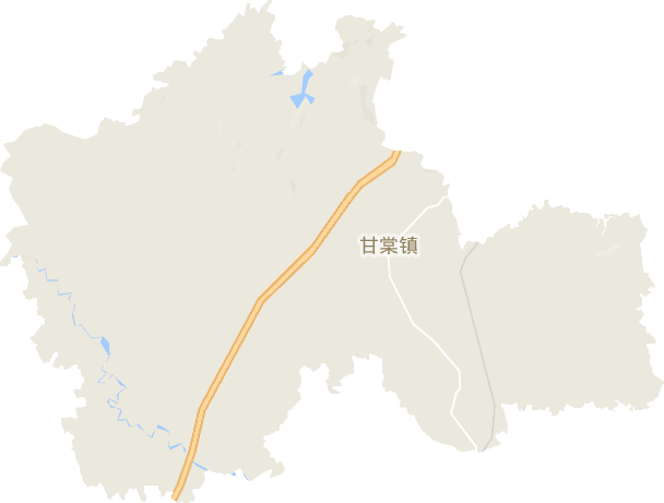 甘棠镇电子地图