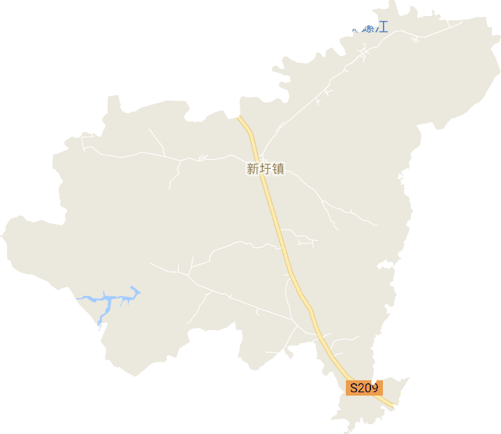 新圩镇电子地图