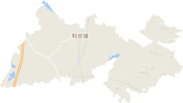 和吉镇电子地图