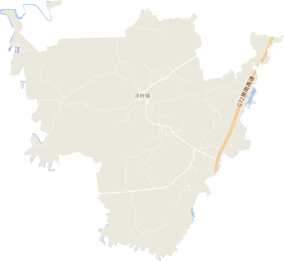 洋桥镇电子地图