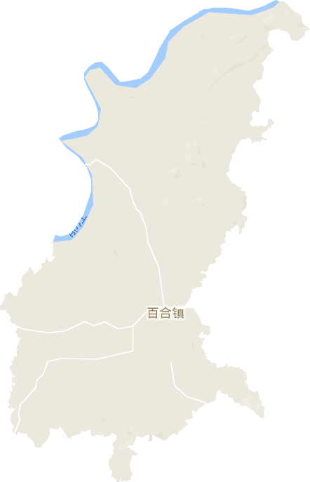百合镇电子地图