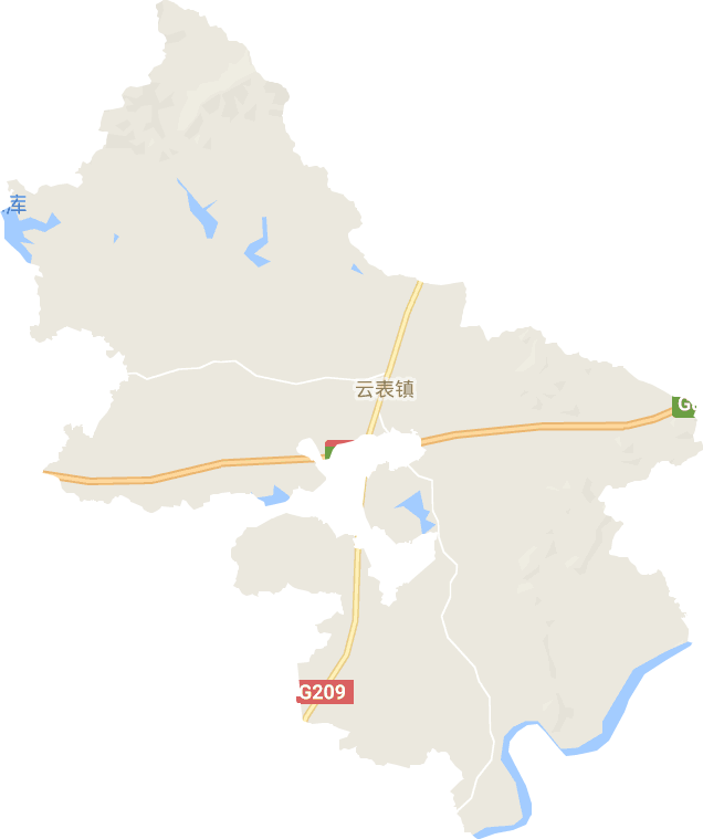云表镇电子地图