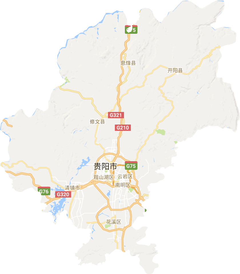 贵阳市电子地图