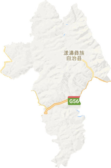 漾濞县电子地图