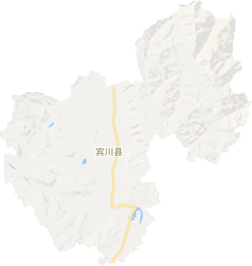 宾川县电子地图