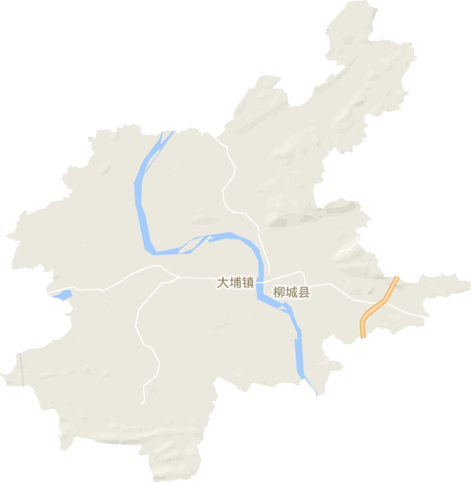 大埔镇电子地图