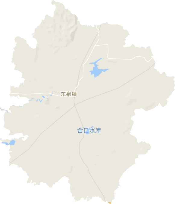 东泉镇电子地图