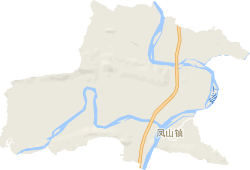 凤山镇电子地图