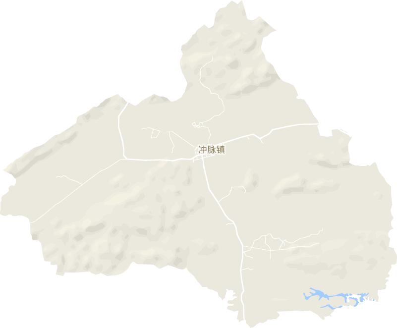 冲脉镇电子地图