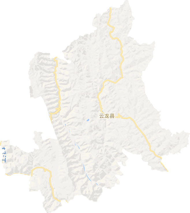 云龙县电子地图
