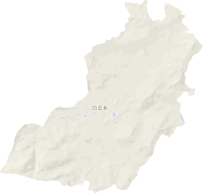 白云乡电子地图